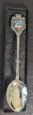 Cuchara de recuerdo de colección Munchen Olympia Turm 290 m Munich Alemania, Foto 1 de 2