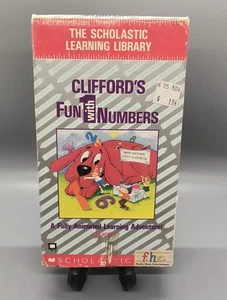 Clifford's Fun With Numbers, VHS, Scholastic 1988 - Picture 1 of 5
