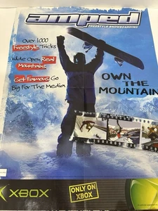 Ultra Rare 2001 ACE COMBAT 04 & Amped Snowboarding Poster Xbox - Bild 1 von 3