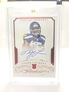 Panini Flawless 2015 - Autógrafos de novato Tyler Lockett #RA-TL rubí 5/15 recubierto - Imagen 1 de 3