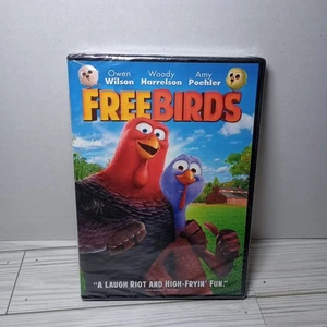 Free Birds (DVD/Digital, 2013) Freebirds Wilson Harrelson Poehler New SEALED - Picture 1 of 3