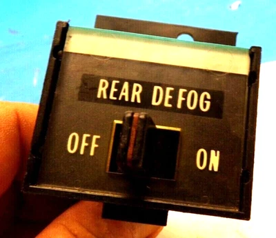 1971 72 73  Cadillac Fleetwood Eldorado Deville Rear Defogger Switch - Image 1 of 4