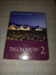 Trigonometry James Stewart Textbook 2nd Edition Hardcover Mathematics - Picture 1 of 5