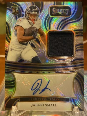 2024 Panini Select - Rookie Signature Memorabilia Jabari Small #RSM-JSL... - Image 1 of 2