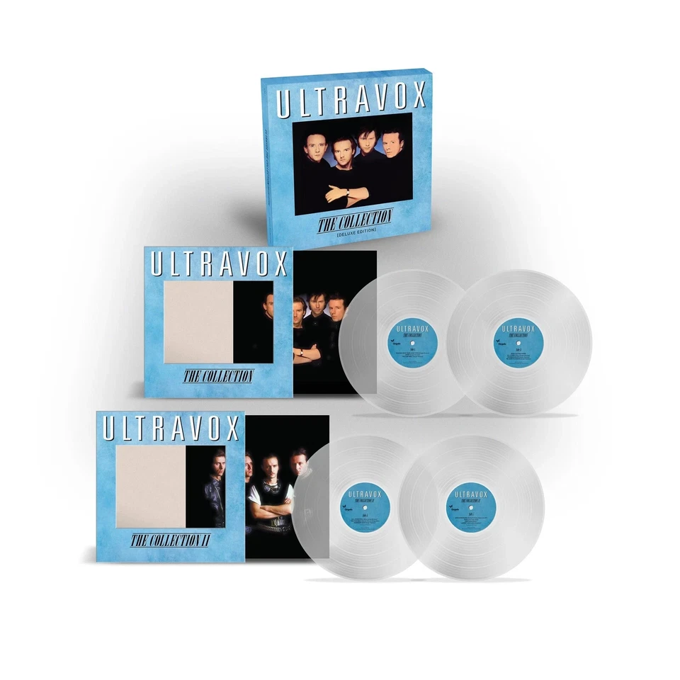 Ultravox The Collection Remastered 4 x Clear Vinyl LP (PRESALE) - Image 1 of 1