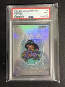 2023 Disney Disney100 Years Of Wonder Jasmine Platinum #/225 PSA 9 - Bild 1 von 2