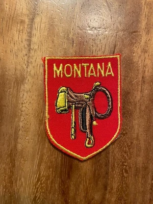Parche Montana de colección con escudo de silla de montar Foto 1 de 2