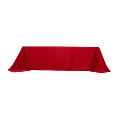 90x156" Lamour Satin Rectangular Tablecloth - Wedding PARTY Catering Event - Image 1 of 2