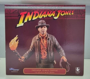 Indiana Jones Mini-Bust 941/1000 1:6 Scale Convention Exclusive Gentle Giant - Picture 1 of 6