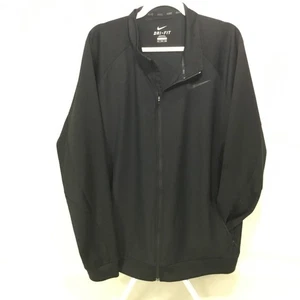 Nike Herren Hyperspeed Dri-Fit schwarz Full Zip Jacke 2XL Reißverschlusstaschen Artikel 742220 - Bild 1 von 17