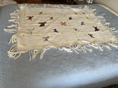 Hecho a mano punto de cruz razas de perros afganos Foto 1 de 4