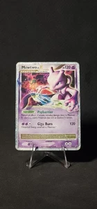 Pokemon Mewtwo LV.X DP28 Diamante e Perla Holo Danneggiato - Foto 1 di 9