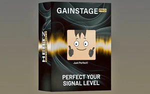 Hertz Instruments Gain Stage PRO |  Signal Level Plug-In (Lizenzübertragung) - Bild 1 von 1