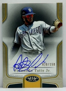 FERNANDO TATIS JR BREAK OUT AUTOGRAPH /150 2020 TOPPS TIER ONE #BOA-FTJ - Picture 1 of 2