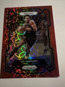 2023-24 Panini Prizm Basket #91 OG Anunoby Prizms Rosso a Scelta SP 45/88 - Foto 1 di 7