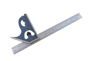 7121-012 2 Pc 12" 4R Cast Iron Combination Square Set - Picture 1 of 2