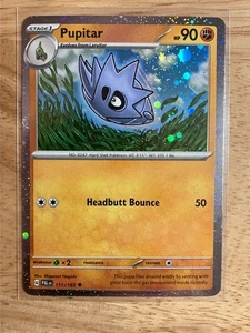 Pupitar - (Cosmo Foil Promo) 111/193 Border Swirl - Paldea Evolved - Picture 1 of 2