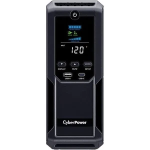 CyberPower CP1500AVRLCD3-R 1500VA/900W Mini Tower UPS - certyfikowany odnowiony - Zdjęcie 1 z 6