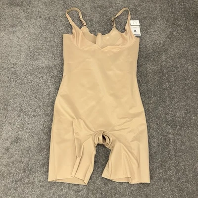 Chantelle Modelador Grande Beige Básico Forma Busto Abierto Medio Muslo Forma Desgaste 35060 Foto 1 de 4