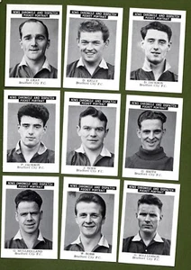 News Chronicle Pocket Portraits Bradford City 1955 Full Set 12 Cards Excellent - Picture 1 of 2