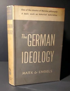 1939 ~The German Ideology by Karl Marx & Frederick Engels Hardcover Marxism RARE - Picture 1 of 12