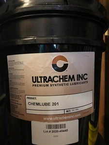 Chemlube 201 Compressor Oil Mil-L-6085A Ultrachem synthetic 5 gallon - Picture 1 of 3