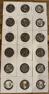 SALE! Lot of (18) ERROR Kanaka ole 2023 Quarters w/ Min. of 1 Error Per Coin! - Picture 1 of 16