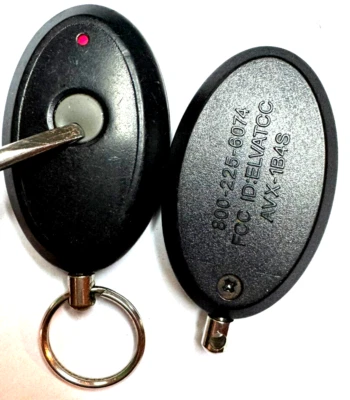 1 Audiovox ELVATCC keyless remote control entry car starter key fob AS-9055T avx - Image 1 of 4