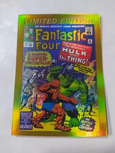 MARVEL VERSUS CARD PANINI LIMITED EDITION LE 2021 THE THING vs THE HULK - Imagen 1 de 2
