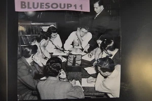 Vintage 1947  MORSE CODE TEST  BROOKLYN NY  Westinghouse High School  PHOTOGRAPH - Picture 1 of 4