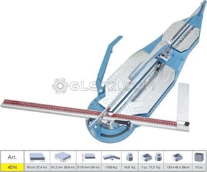 TILE CUTTER MACHINE PUSH HANDLE SIGMA 4DN CUTTING LENGHT 95 CM SERIES 4 NEX - Picture 1 of 8