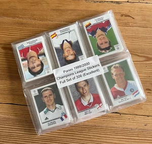 Panini UEFA Champions League 1999-2000 complete loose set of 306 stickers - Picture 1 of 6