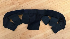 Protector de cuello PROTECH táctico mejorado XL negro accesorio balístico suave - Imagen 1 de 9