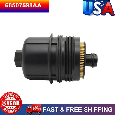 Filtro de aceite de motor 68507598AA para Ram 1500 Jeep Gladiator Wrangler JL 3,0 L NUEVO Foto 1 de 4