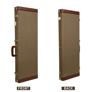 Crossrock Master Series - Custodia in legno per chitarra elettrica Telecaster&Stratocaster - Foto 1 di 20
