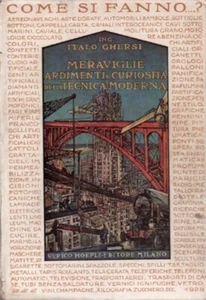 MERAVIGLIE,ARDIMENTI E CURIOSITA' DELLA TECNICA MODERNA.I.GRERSI HOEPLI (IA680) - Picture 1 of 4