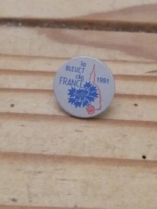 Pin's Pins Pin LAPEL Association ANCIEN COMBATTANTS "le Bleuet de FRANCE 1991"  - Picture 1 of 1