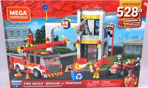 Mega Construx Mattel building set building blocks fire brigade fire station p... - Picture 1 of 2