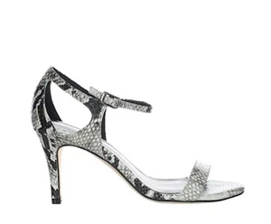 VANELi Womens Sandals Animal Print Ankle Strap Heels Size 7.5 - Picture 1 of 12