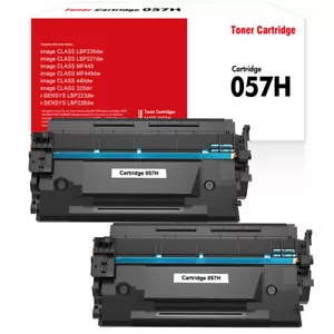 Toner per Canon 057H 057 ImageClass LBP226dw MF445 i-SENSYS LBP223dw -10K pagine - Foto 1 di 8