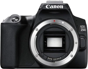 (Open Box) Canon EOS 250D 24.2MP 4K Digital SLR Camera - Black (Body Only) - Picture 1 of 3