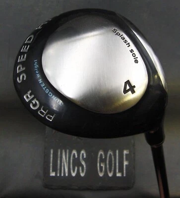 PRGR Speed Hit Splash Sole 4 Wood Stiff Graphite Shaft Golf Pride Grip - Image 1 of 4