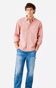 Armani Exchange Pink Long Sleeve Dress Shirt Men Size Small  - Picture 1 of 10