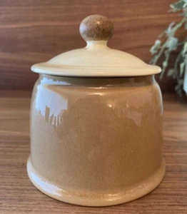 Denby Cinnamon Lidded Sugar Bowl England - Picture 1 of 5