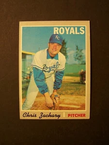 1970 Topps Baseball #471 CHRIS ZACHARY (Kansas City Royals) - NICE! WOW! L@@K! - Picture 1 of 1