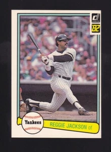 1982 Donruss Reggie Jackson #535 New York Yankees - Picture 1 of 2