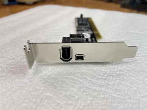 Startech 3 Port PCI 1394A Firewire 400 Adapter Low Profile Card NEW - Picture 1 of 6