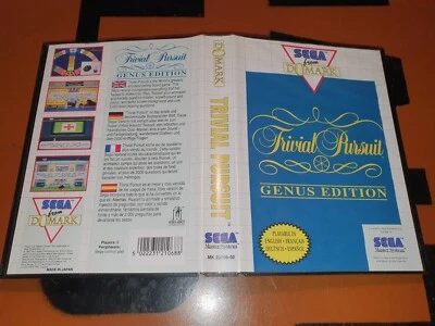 ## Sega Master System - Trivial Pursuit - Top / Ms Game ## - Image 1 of 2