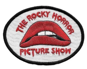 The Rocky Horror Bild Show Name und Lippen Logo gestickt Patch - Bild 1 von 1