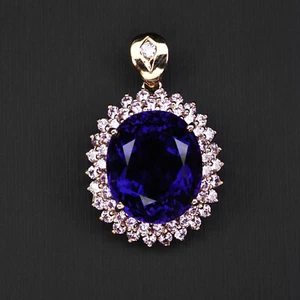 Invaluable Midnight Amethyst Rare 20.10Ct 925 Sterling Silver Handmade Pendants - Picture 1 of 7